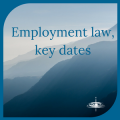 Employment law - key dates