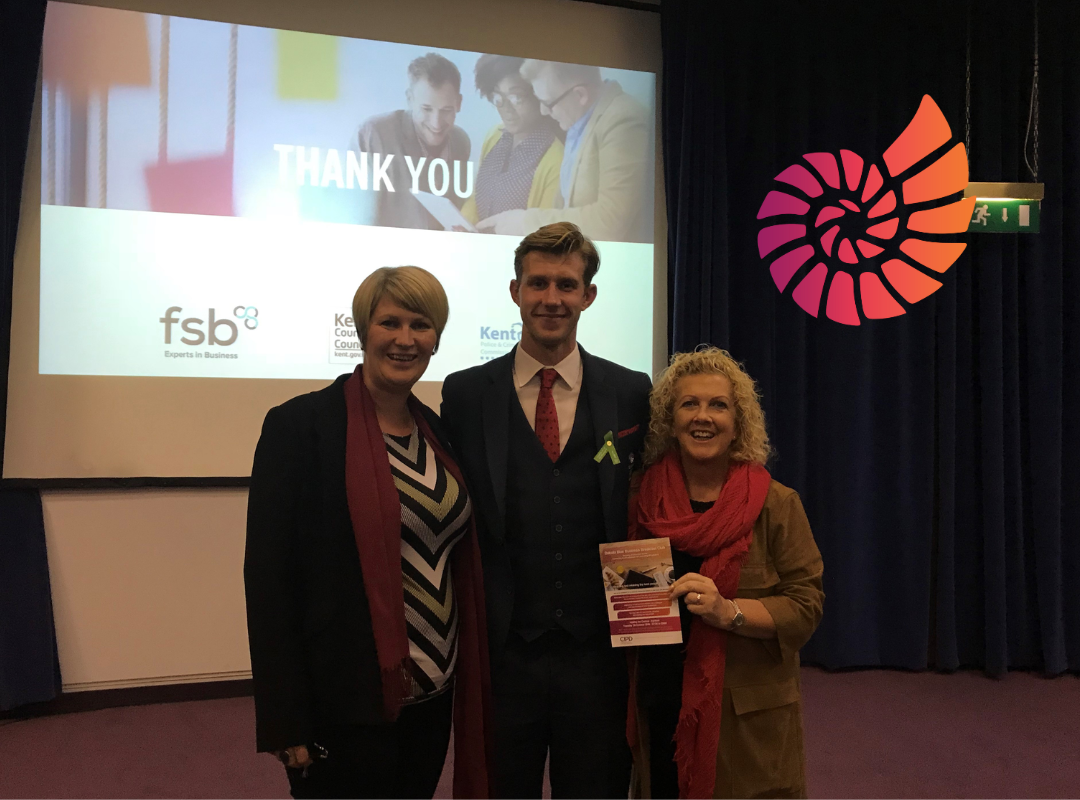 Out and about!  When Kim and Louize met Jack Green on World Mental Health Day 2018