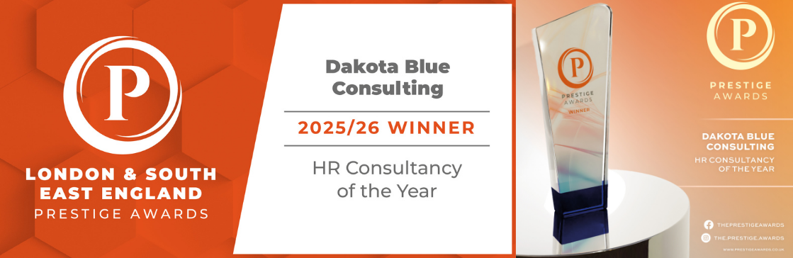 We are thrilled to be named HR Consultancy of the Year by the London & South East England Prestige Awards!